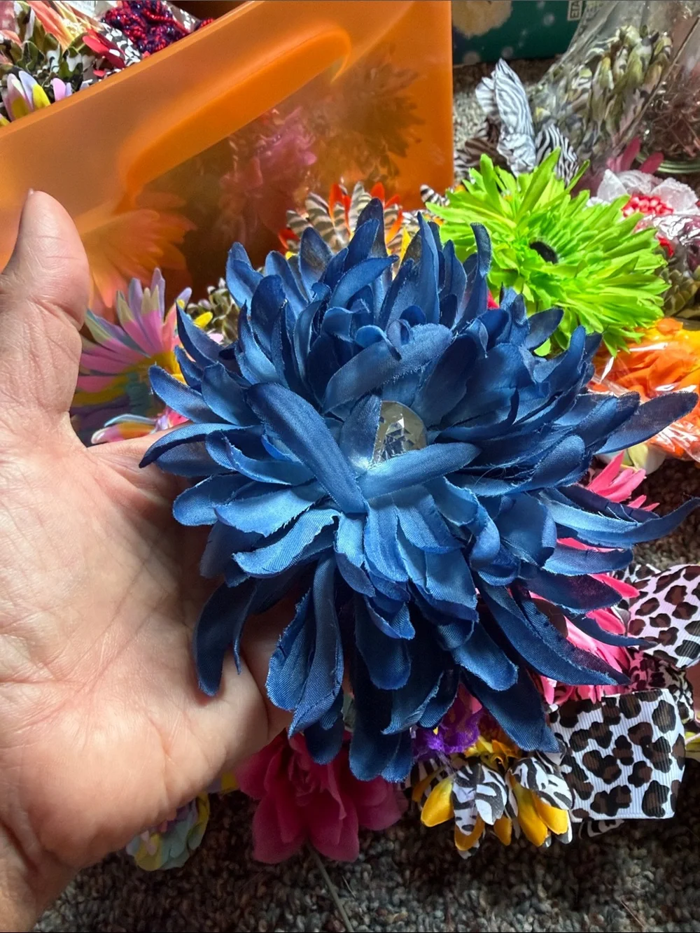Assorted Bright artificial flower for crafting